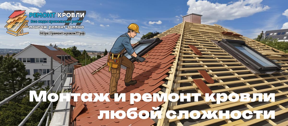 Кровельные работы любой сложности в Чехове и Чеховском районе